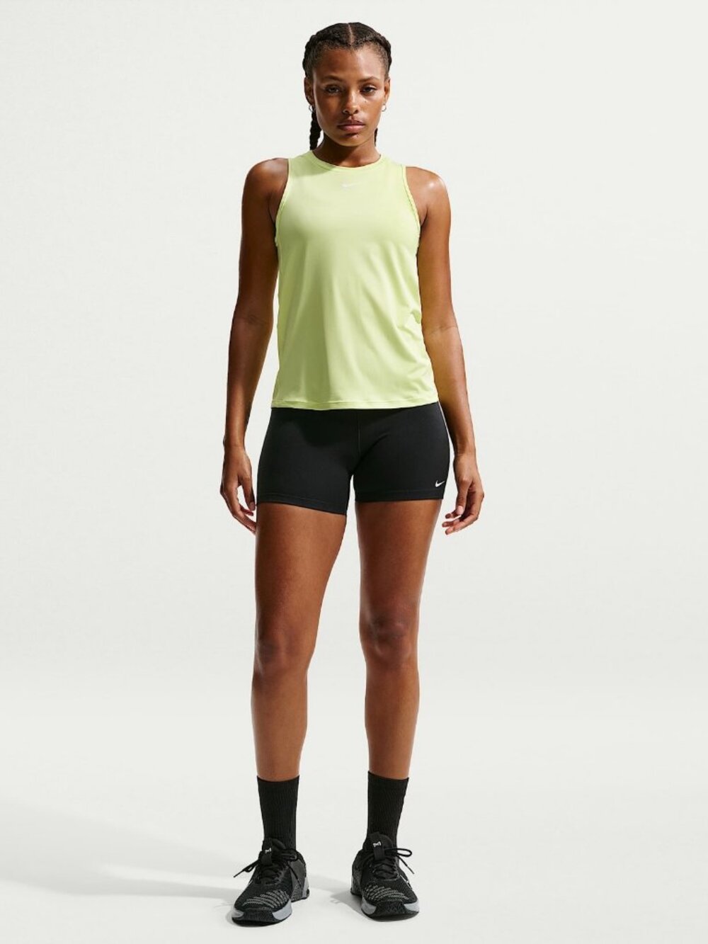 Nike One Women's High-Waisted 5" Biker Shorts XS NWT FN3211-084